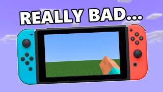 Why Minecraft on the Nintendo Switch SUCKS…