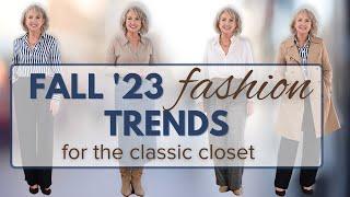 Fall 2023 Fashion Trends for the Classic Closet