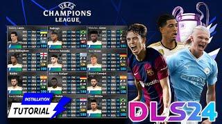 Installation Tutorial - (DLS 19 MOD 24) Dream League Soccer 2024 ACTUALIZADO UCL Edition