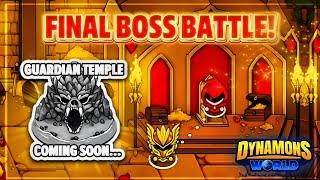 The Final Boss Of Gold Temple| Battle With Sumsum| New Map Guardian Temple In Dynamons World