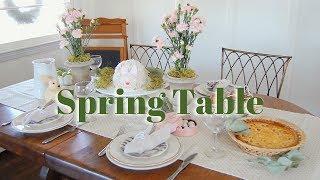 THE SPRING TABLE  | DECOR + BRUNCH IDEAS | EASTER, MOTHER'S DAY, SHOWER