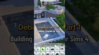 Sims 4 Tips and Trick for Builds #thesims4 #buildingsimulation #sims4 #sims4build