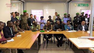 ATMIS, UNSOS and Joint Technical Assessment Team for Phase One Drawdown visit Baidoa