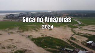 A SECA NO AMAZONAS NÃO PERDOA/PORTO DE TEFÉ/2024.