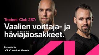 Vaalien voittaja- ja häviäjäosakkeet | Traders' Club 237