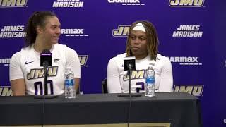 JMU Women's Basketball | Players Postgame Press Conference vs. East Carolina - Nov. 10, 2024