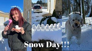 Snow Day in March! (I made DTS)