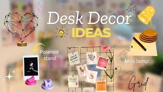 4 DIYs for Desk Decor | How to make your Room * Aesthetic * (on a low budget ) #artwithmiku#diy#art