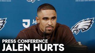 Postgame Press Conference: Jalen Hurts | Washington Commanders vs Philadelphia Eagles