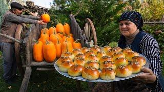 Sweet Pumpkin Buns | Cozy Autumn Recipe 