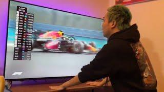 【奇跡】フェルスタッペンの大逆転劇を見たチバニャンのリアクション【F1 2021アブダビGP】