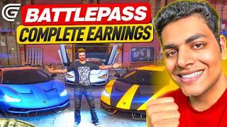 Earned $40 Million From The New Battlepass | All Cars I Got From Battlepass | Was It Worth It?