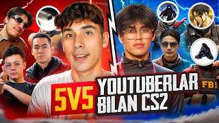 10TA YOUTUBERLAR BILAN CS2 UYNADIK️ ft. ASLAMBOI , KAL1W ,ABUSER ,SARDORGANG 