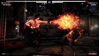 Mortal Kombat X - Klassic Liu Kang vs Tanya (With Fatalities)