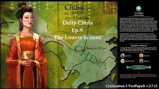 Civ 5 Vox Populi: Deity China - Ep.9: The Louvre is ours!