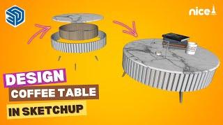 Mastering Coffee Table Design in SketchUp: A Pro's Guide