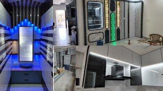 Pooja room kitchen  bedroom design work