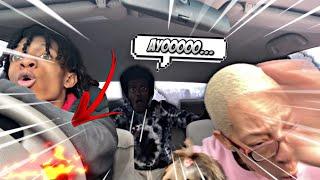 BRAKE PRANK ON MOM(HILARIOUS)