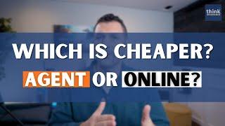 Is it cheaper to buy car insurance online or through an agent?