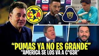 ¡EL SALSEO DEL CLÁSICO CAPITALINO! ¿PUMAS YA NO ES GRANDE? ¡NO TIENEN OPORTUNIDAD CONTRA EL AMÉRICA!