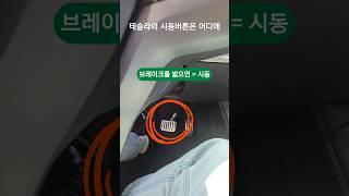 테슬라 시동켜기=브레이크를 밟는다 | 시동끄기=내려서 문을 닫는다 #tesla #modely #모델y