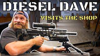 Diesel Dave's New Airgun! (Seeing a Thermal Scope for the first time!)