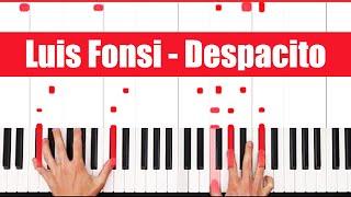 Despacito Piano - How to Play Luis Fonsi Despacito Piano Tutorial!