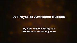 A Prayer to Amitabha Buddha