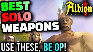 The BEST 5 Weapons For SOLO PLAYERS in Albion Online 2023