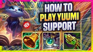 LEARN HOW TO PLAY YUUMI SUPPORT LIKE A PRO! - Korean Challenger Plays Yuumi Support vs Thresh! |