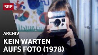 Sofortbildkamera (1978) | Neuheit in der Fotografie | Technik im Wandel der Zeit | SRF Archiv