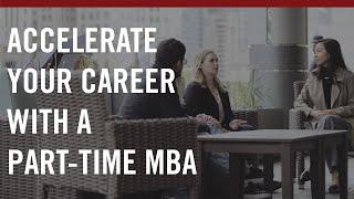 Accelerate your Career with a Part-Time MBA