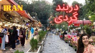 Darband the most beautiful neighborhood in the north of Tehran, Iran2024