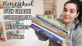  5th Grade Homeschool Curriculum Picks 2024-2025 | LA, MATH, ELECTIVES, BOOKS, RESOURCES️