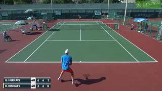 FERGANA CHALLENGER 2017: HUBERT HURKACZ - DANILAR DULDAEV (HIGHLIGHTS)