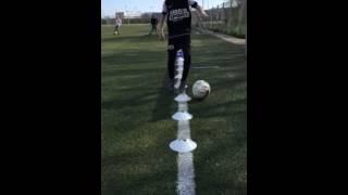 Lucas Miguel Franco  football foot work 10/05/15  Dk 10 years