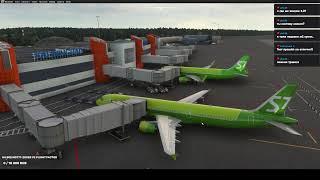 Test on new equipment! Fenix simulations A321-200, SBI005, St Petersburg(ULLI) - Kaliningrad(UMKK)