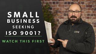 ISO 9001 for Small Business? | ISO 9001 Certification Explained