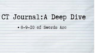 Deep Dive 8-9-10 Swords