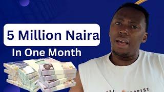 Here's How I Made 5 MILLION Naira In 1 Month Through Affiliate Marketing