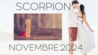 ️SCORPION️Amour~NOVEMBRE 2024~ C’est imminent ! Une évidence..?