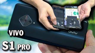 Vivo S1 Pro easily remove the back cover and replace the screen