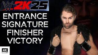 Tyler Breeze WWE 2K25: Entrance, Signature, Finisher, Victory Showcase!