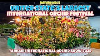 Greatest orchid show in the U.S. Tamiami International Orchid Festival and Show 2025