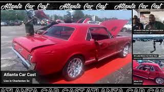 SC Lady Rhinos Women On Wheels Car Truck & Bike Show Interview W/King Of The Show Comer Williams