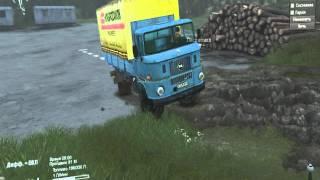 обзор мода IFA W50 для игры spin tires от dima97