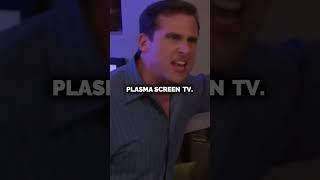 Michael Scott Losing It Over Broken TV! | The Office US Iconic Scene (S4E13)