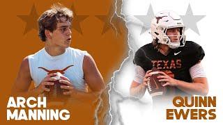 Arch Manning vs Quinn Ewers. The battle is already over!