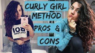 Curly Girl Method PROS & CONS | MONTH ONE | Is it worth it?