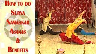 How to do Surya Namaskar Asanas | Benefits | Beauty Spot | Vanitha TV